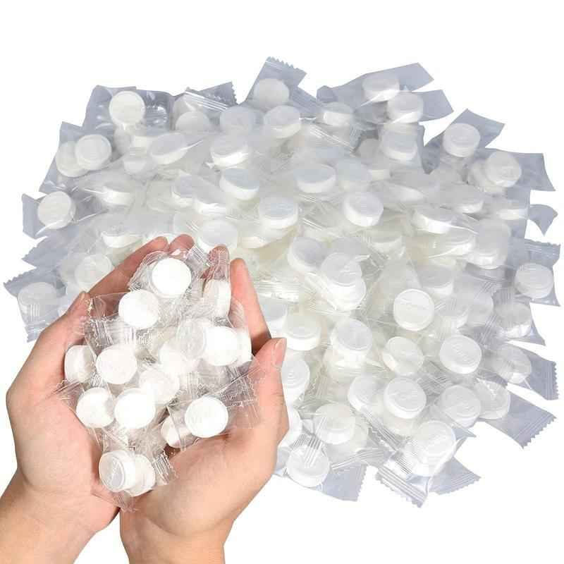 Disposable compressed facial towel