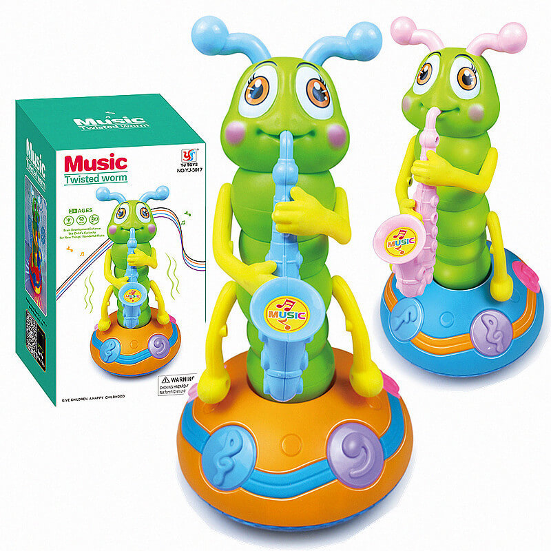 Electric Singing and Dancing Caterpillar/Wiggler Educational Toys