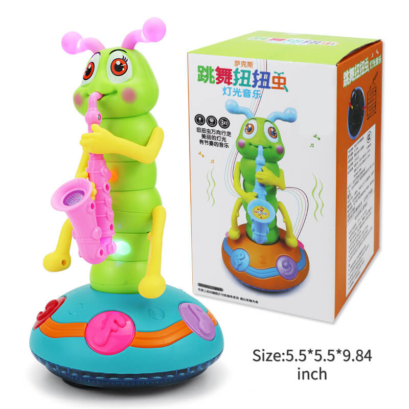 Electric Singing and Dancing Caterpillar/Wiggler Educational Toys