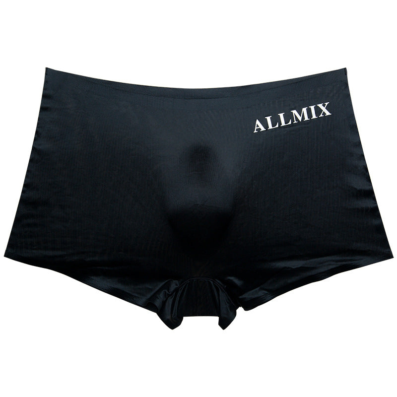 Men’s 3D Ice Silk Underwear – Sheer & Sexy Boxer Briefs