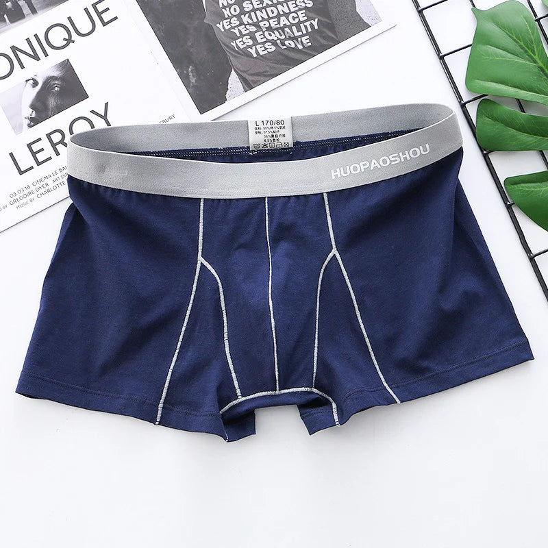 High Elasticity Soft Breathable Men's Boxers (Set of 3)