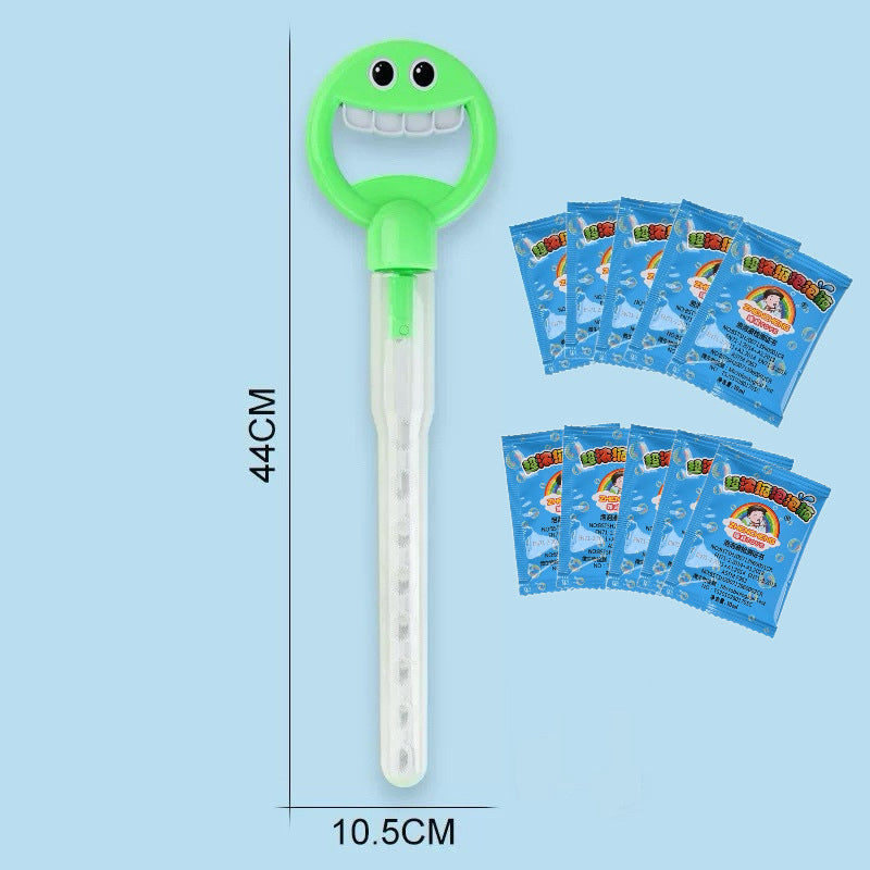 2025 Hot Sale 36 Hole Smiling Face Bubble Stick