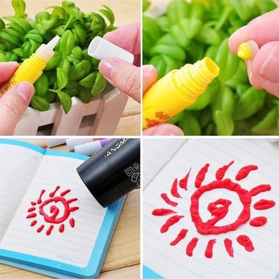 3D Puffy Bubble Pen, Popcorn-Style Pen for Kids