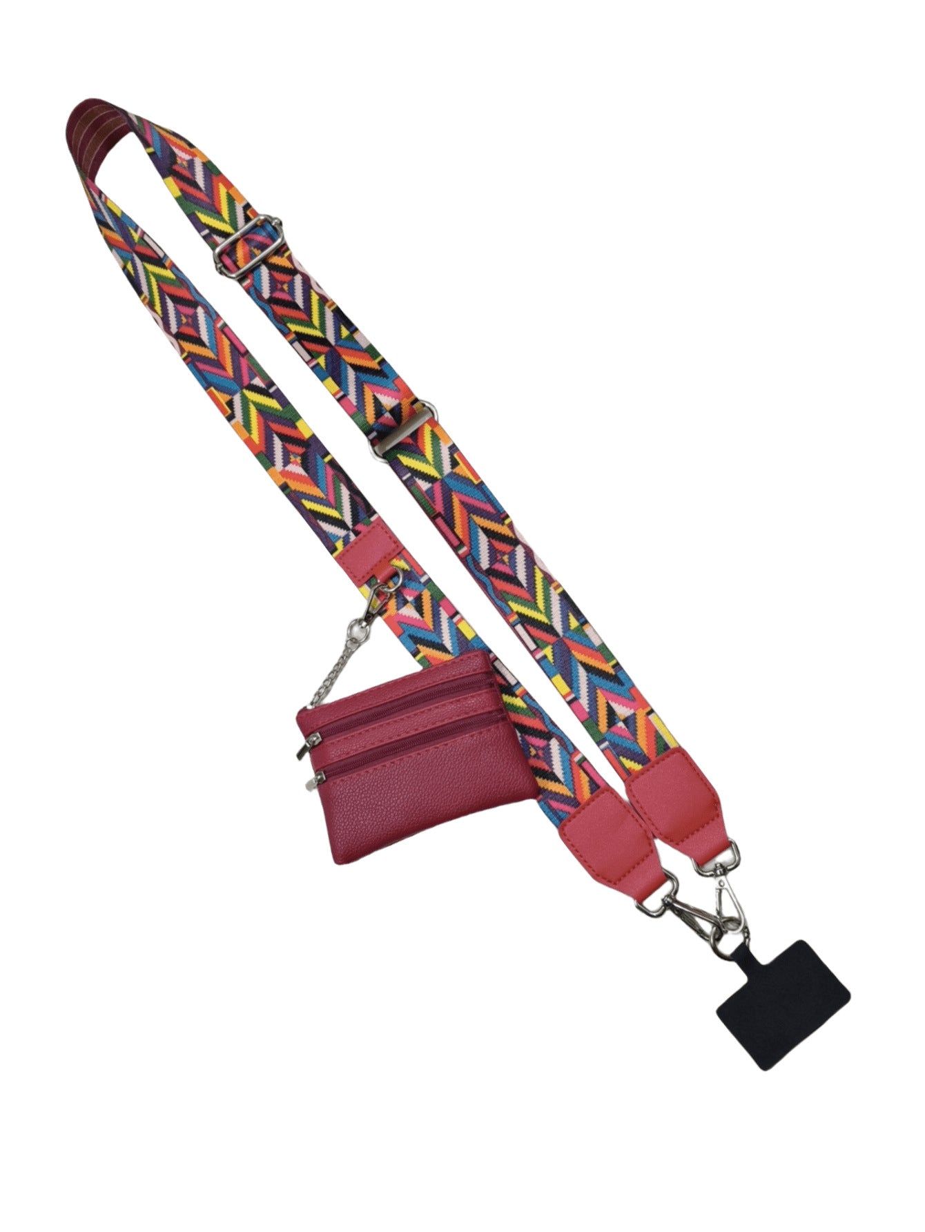 Phone Strap with Zippered Pouchđ