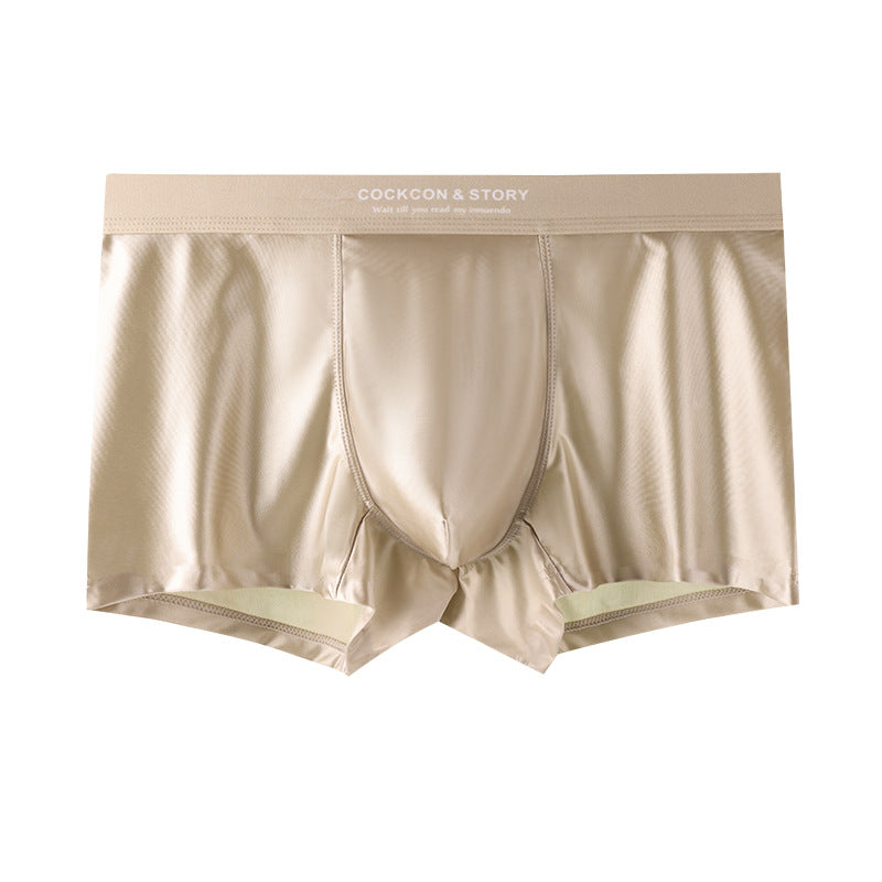 Men's Satin Ice Silk Briefs