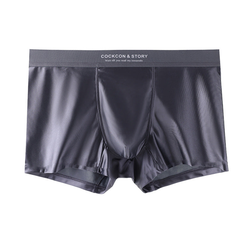 Men's Satin Ice Silk Briefs