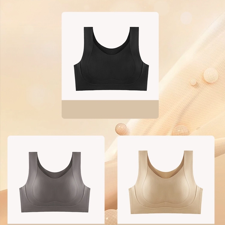 Comfortable Wireless Cami Bra No Buckles