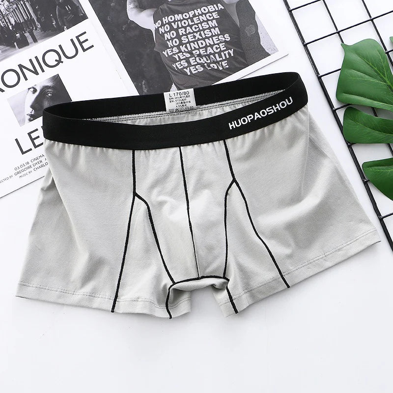 High Elasticity Soft Breathable Men's Boxers (Set of 3)