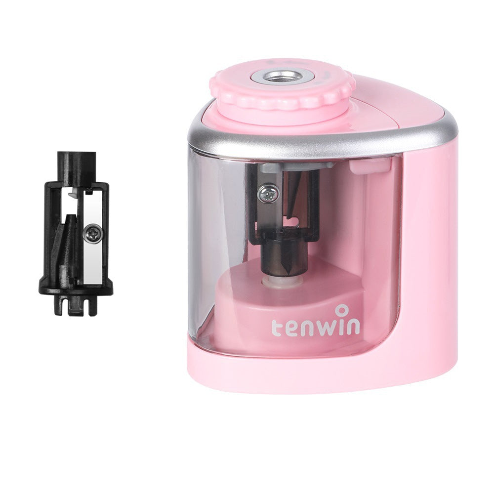 Sleek Electric Pencil Sharpener - Fast & Efficient Lead Sharpening