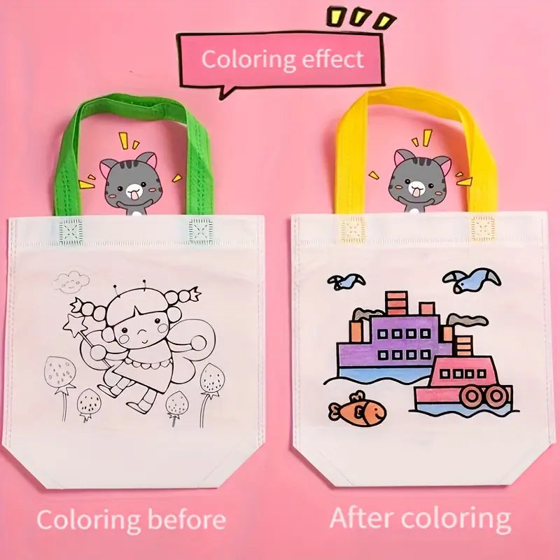 Children’s DIY Drawing Bag