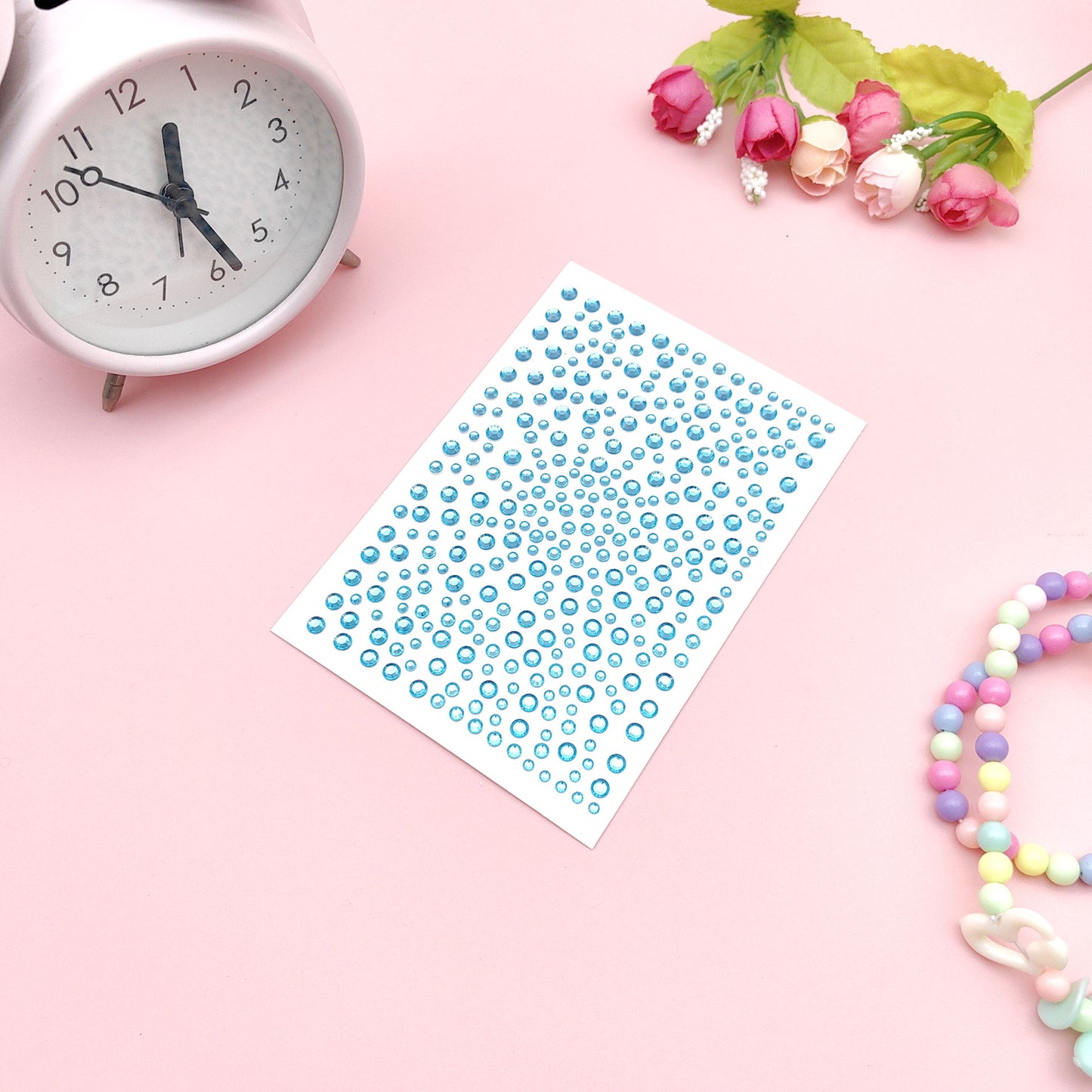 3D Acrylic Diamond Stickers – 900 Pieces in 15 Vibrant Colors
