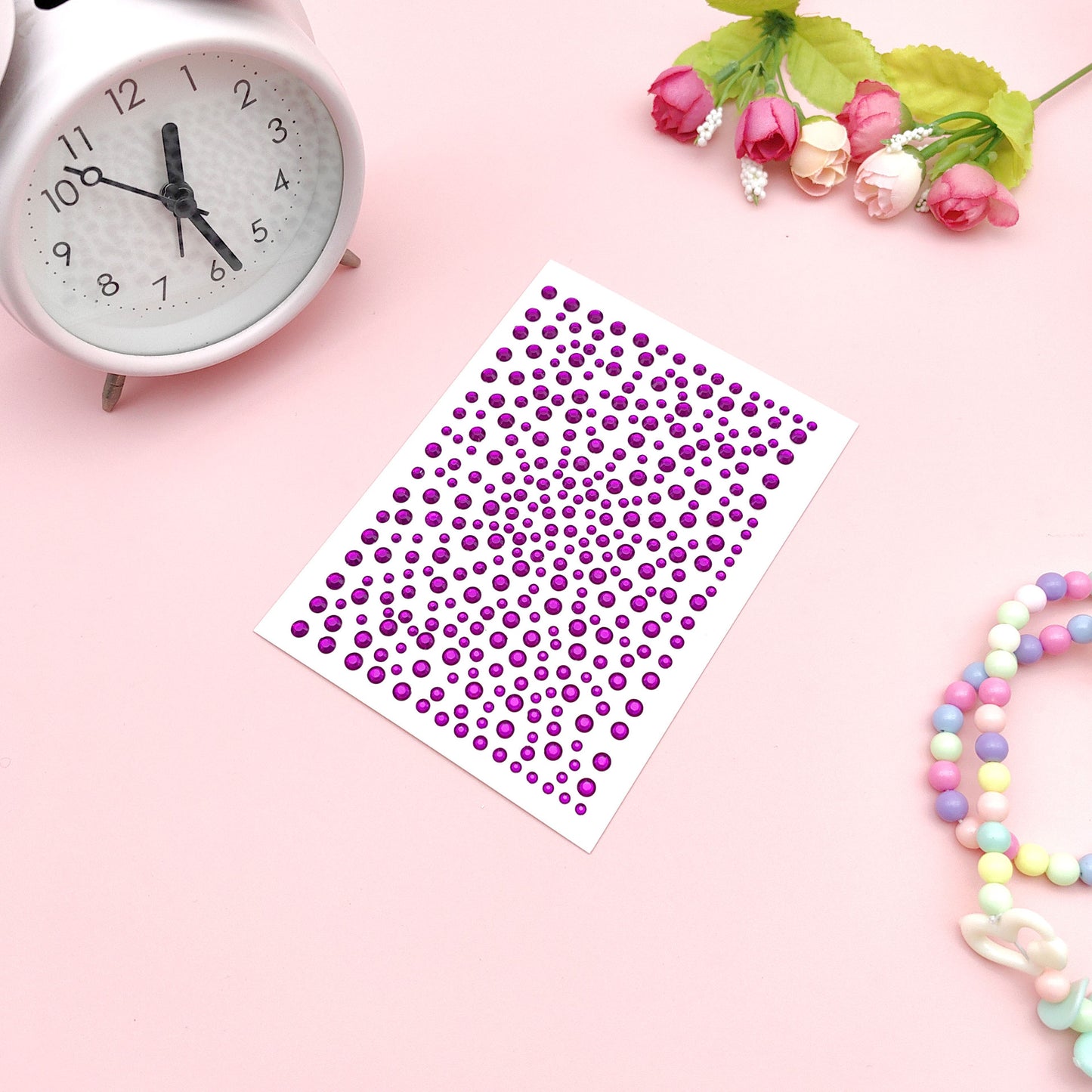 3D Acrylic Diamond Stickers – 900 Pieces in 15 Vibrant Colors