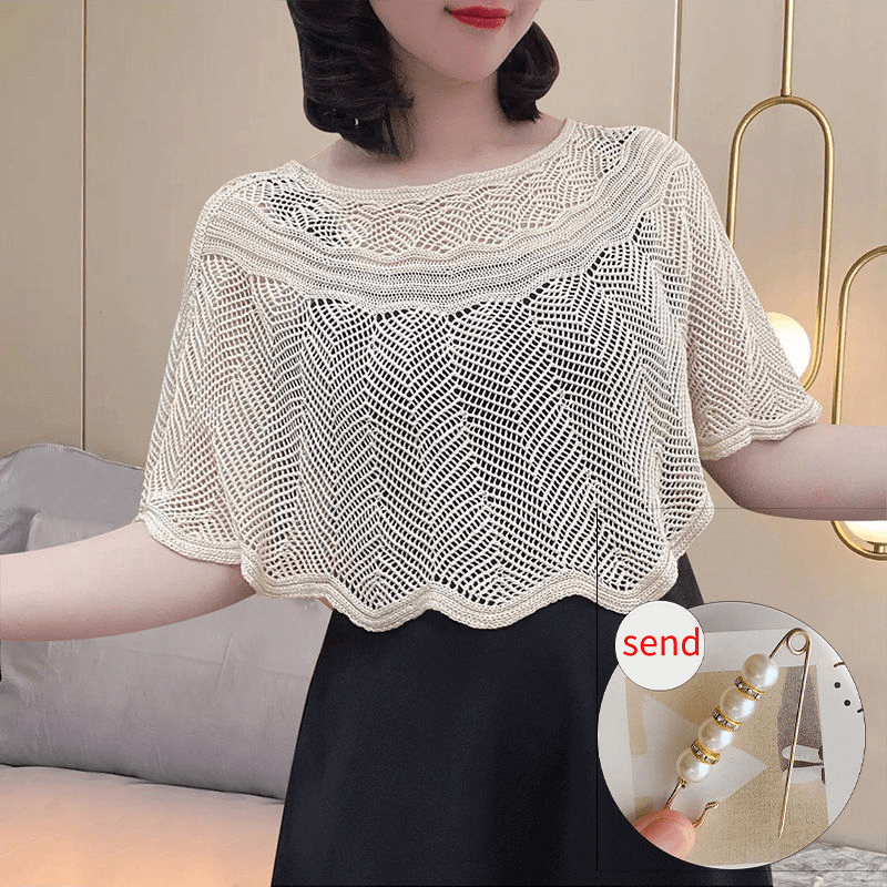 Knitted Sun-proof Shawl