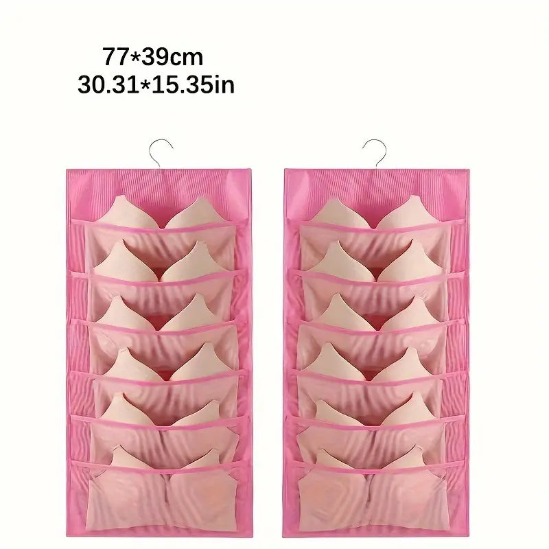 Double-Sided Hanging Bra & Socks Pouch