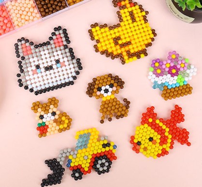 DIY Magic Aqua Beads Water-Fusing Toy