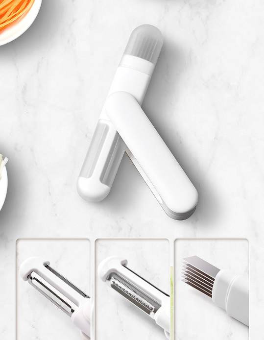 3-in-1 Multifunctional Rotary Peeling Knife