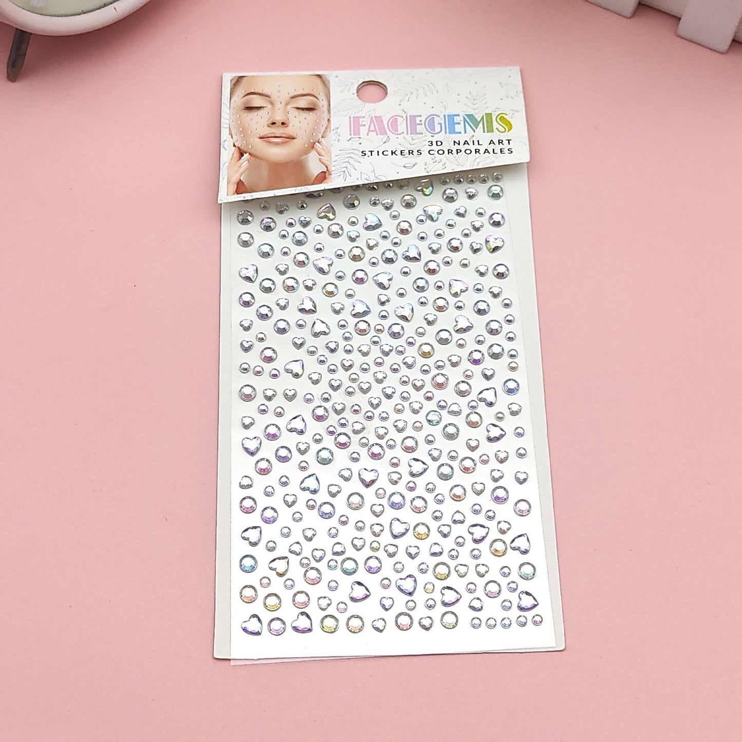 3D Acrylic Diamond Stickers – 900 Pieces in 15 Vibrant Colors