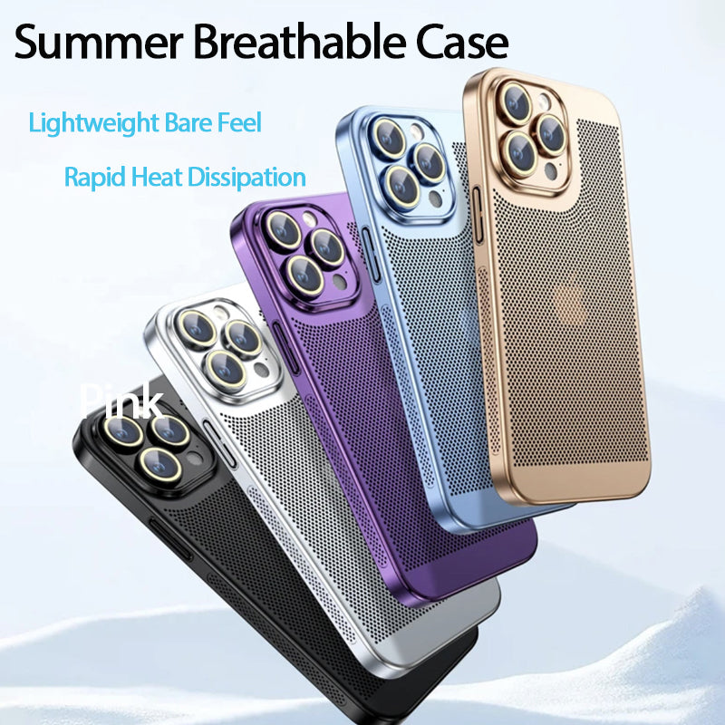 Electroplated Heat Dissipation iPhone Case