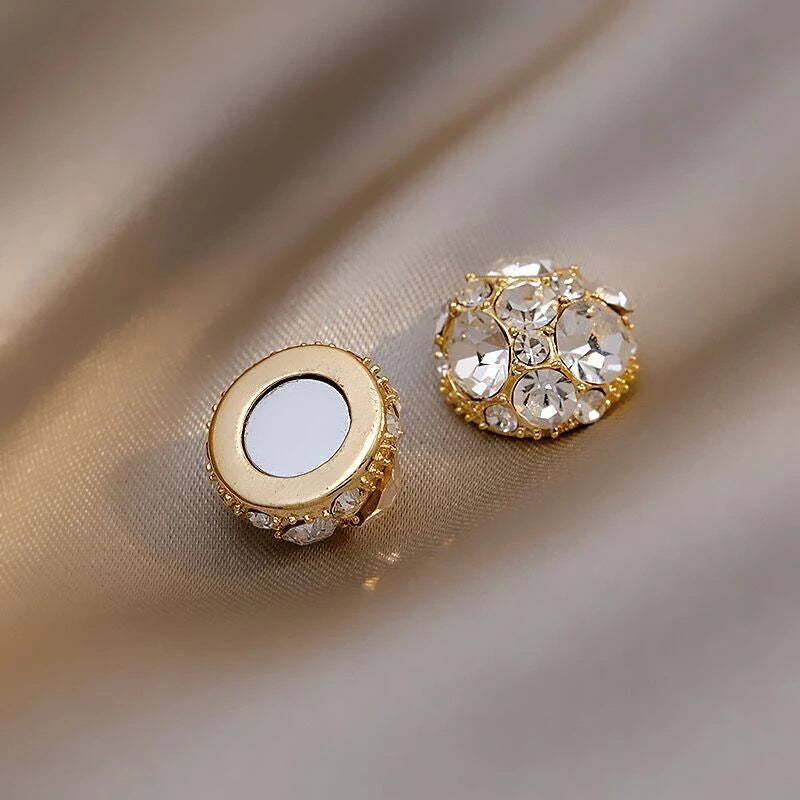 Solitaire Magnetic Earrings(Pair)