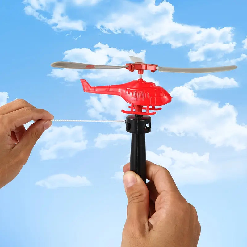 Durable Plastic Rotating Propeller Helicopter – for Outdoor Flying