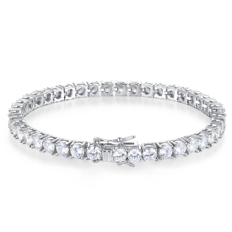 Electroplated Zircon Bracelet for Women