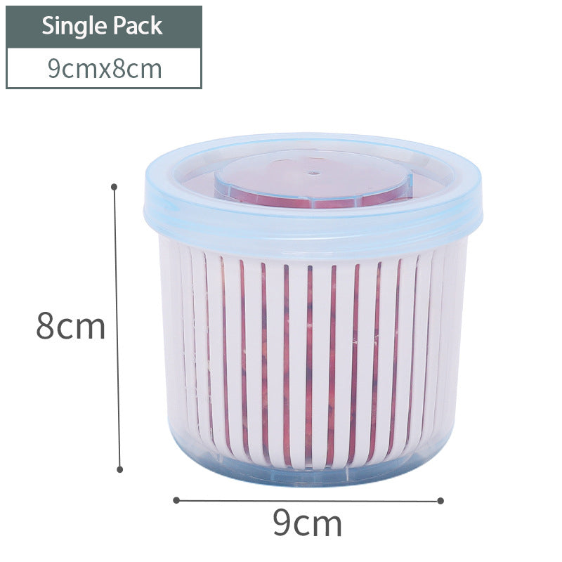 Sealed Drain Storage Box for Ginger Garlic Onion