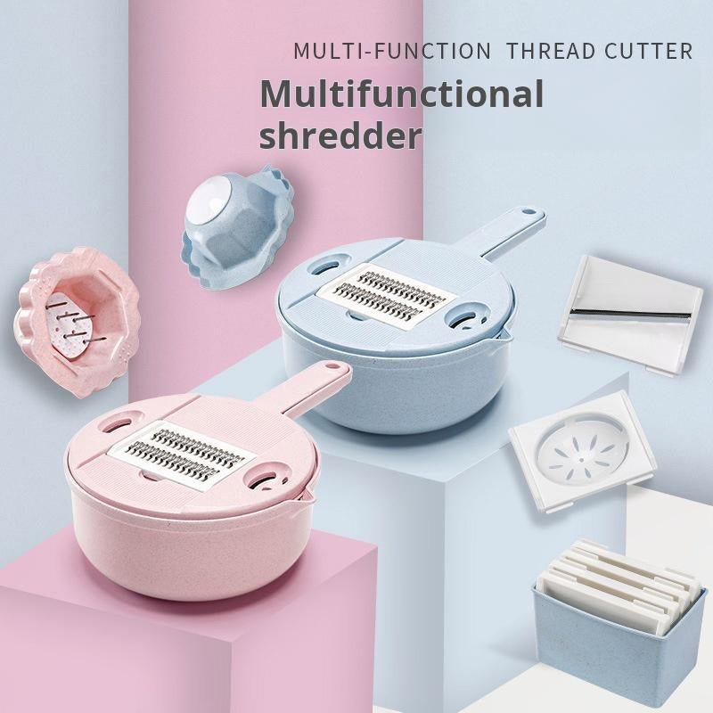 Multi-Function Vegetable Cutter and Slicer,Vegetable Chopper Spiralizer Slicer, Vegetable Chopper