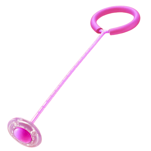 Kids’ LED Flashing One-Leg Hop Ring