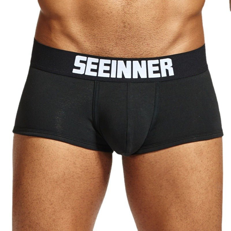 Men's Cotton Breathable Comfortable Stretch Boxer Shorts
