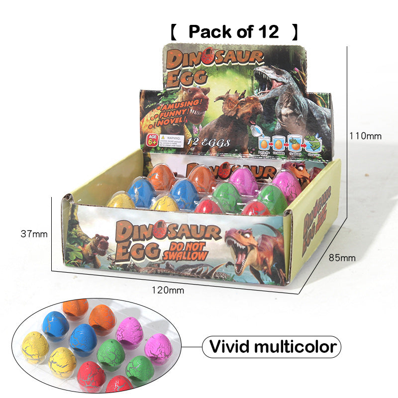Growing Dinosaur Egg Kids Toy Educational Hatching Water Egg Gift