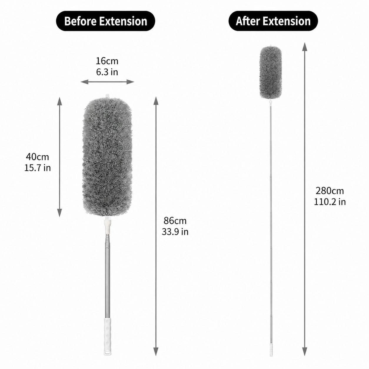 ✨ Extendable Dust Duster – Clean Every Corner Easily!