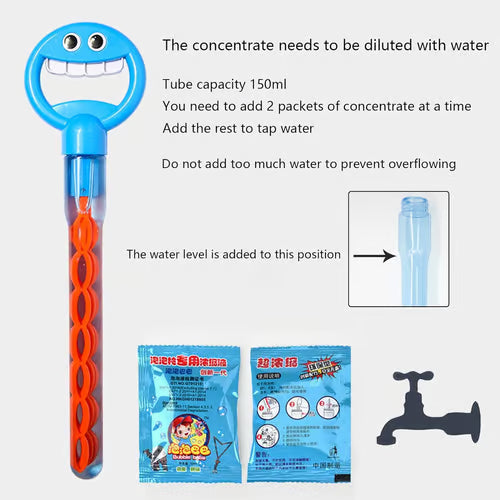 2025 Hot Sale 36 Hole Smiling Face Bubble Stick