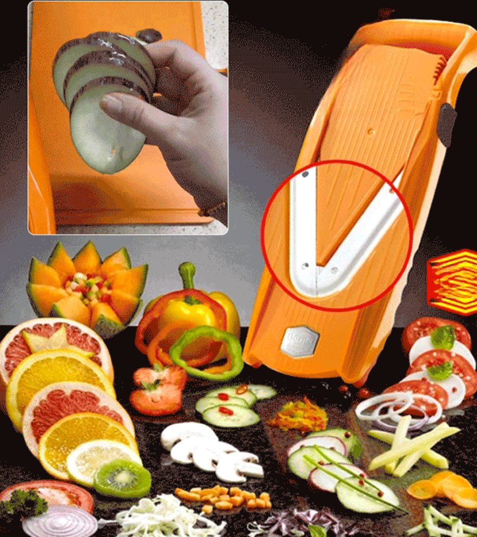 উচ্চমানের বহুমুখী বহনযোগ্য সবজি কাটার