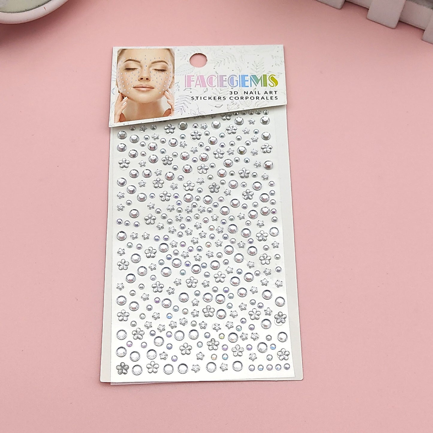 3D Acrylic Diamond Stickers – 900 Pieces in 15 Vibrant Colors