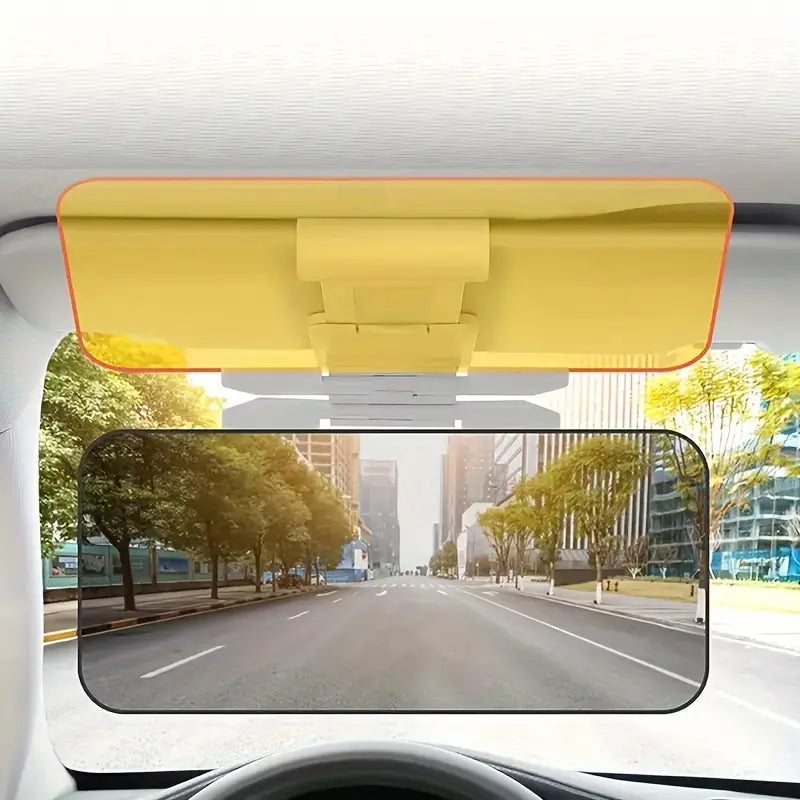 Day & Night Anti-Glare Driving Sun Visor – Universal Car Sunshade