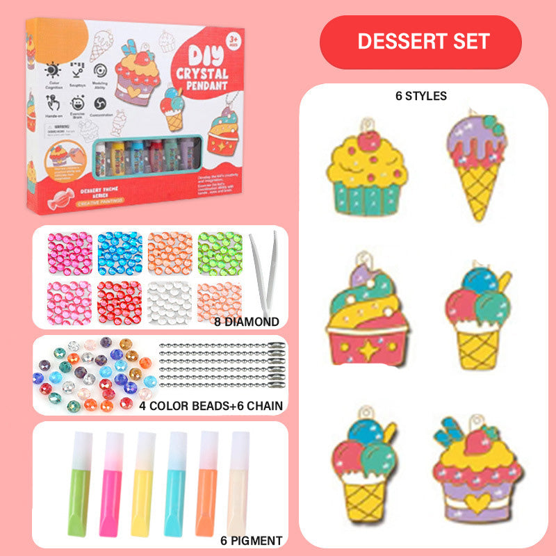 DIY Crystal Paint Arts and Crafts Set