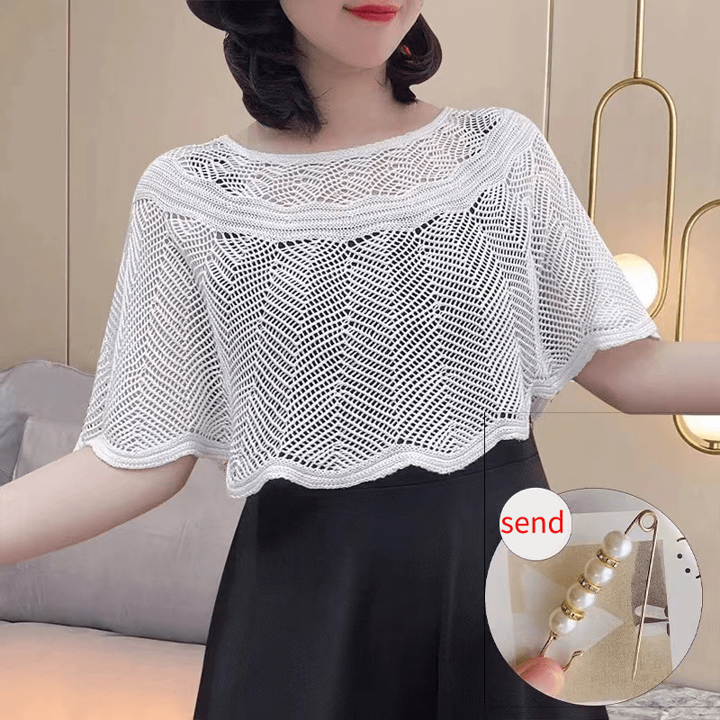 Knitted Sun-proof Shawl