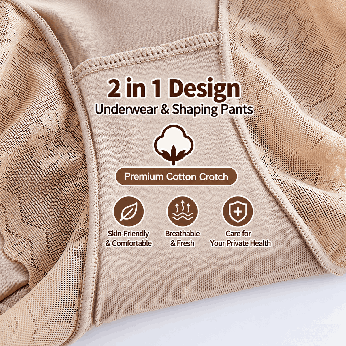 Women's High-Waist Shapewear – Tummy Control & Butt Lift