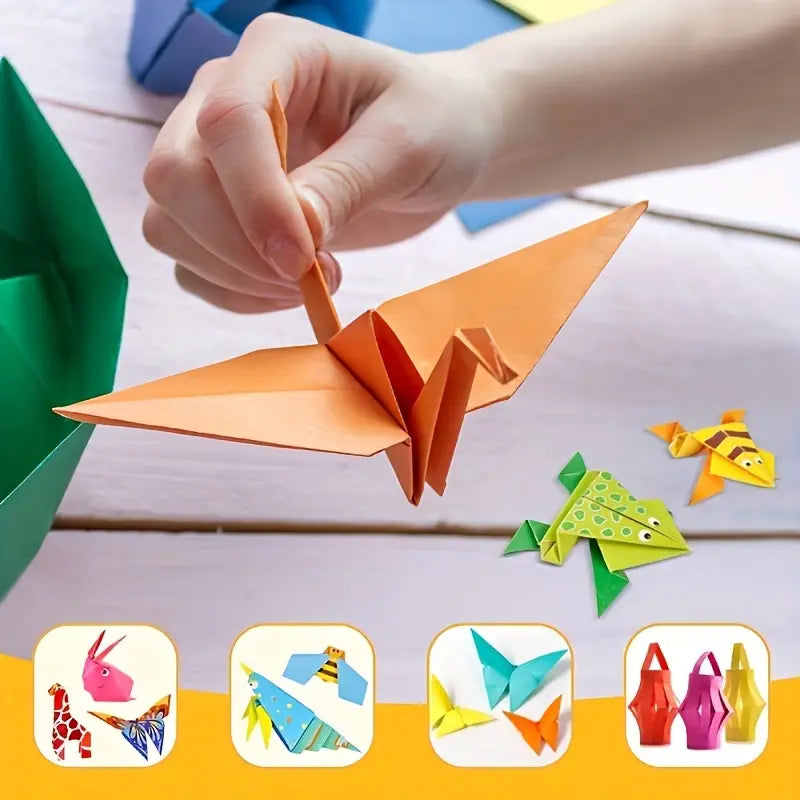 54pcs Creative Origami Kit Color Origami Puzzles
