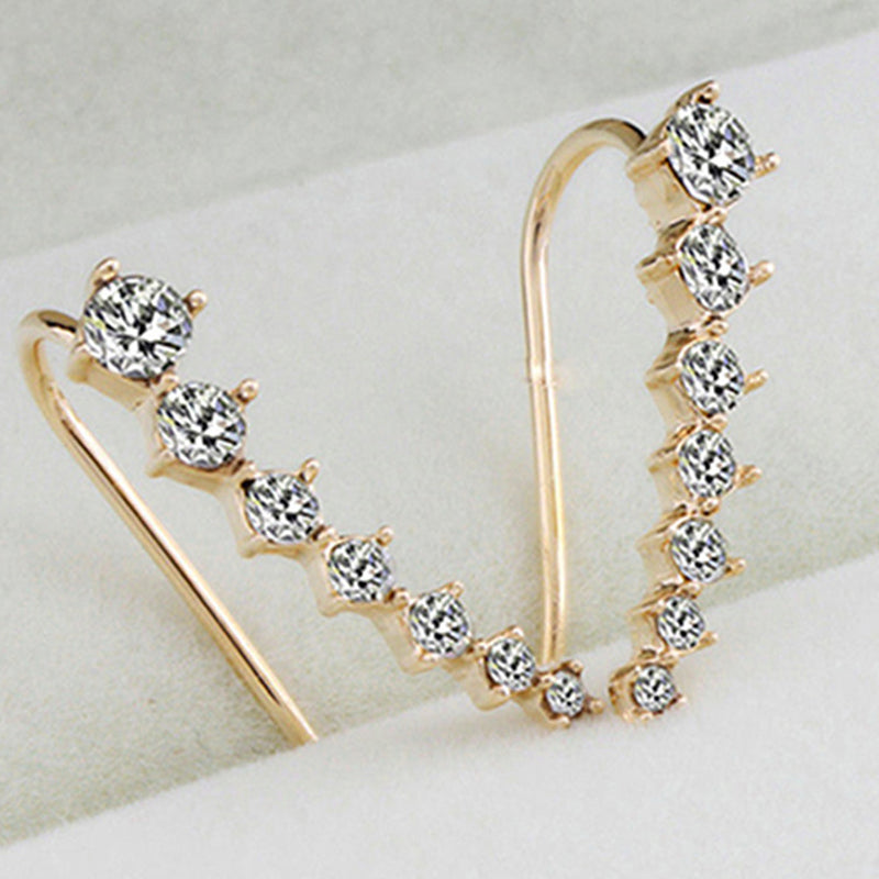 Rhinestone Long Earrings Big Dipper Constellation Jewelry