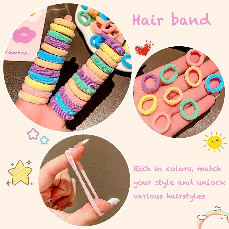 Girls Durable High Elastic Hair Tie | Gentle on Hair | Kids Hair Accessories