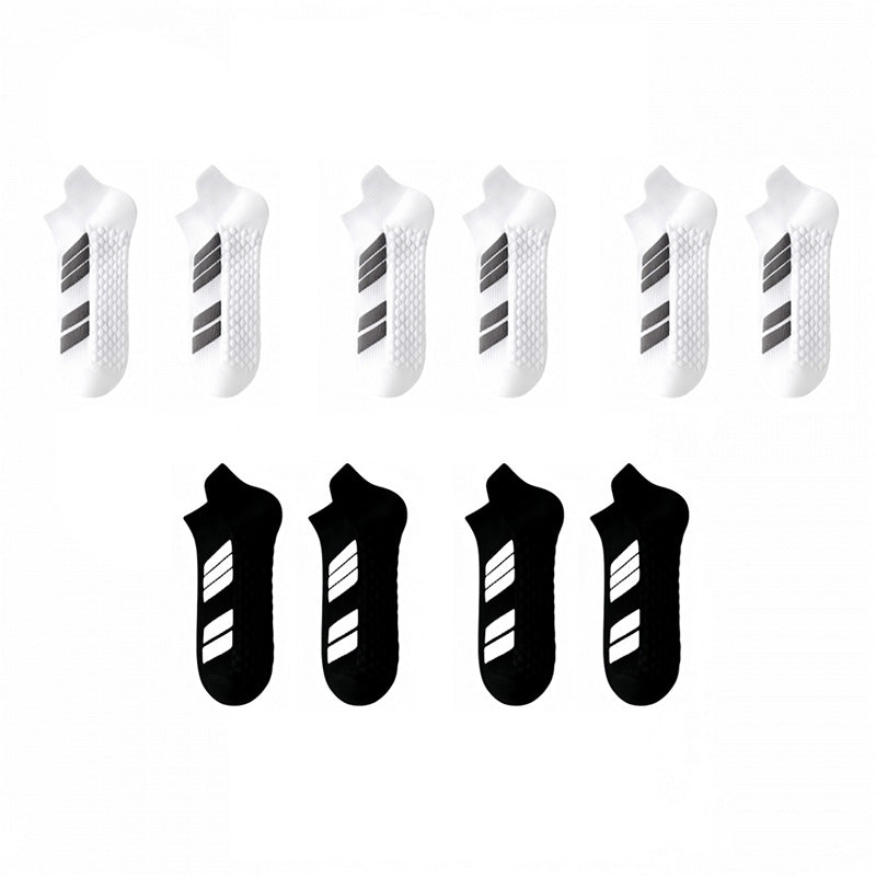 Men’s Breathable Sweat-Wicking Running Socks