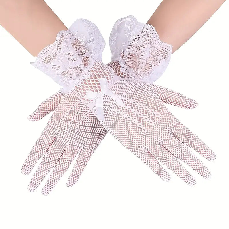 Women's Elegant Vintage Lace Gloves