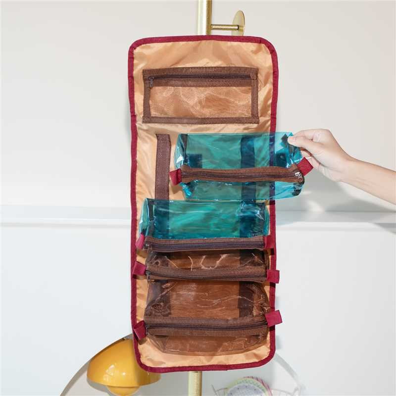 Portable Foldable Travel Toiletry Bag