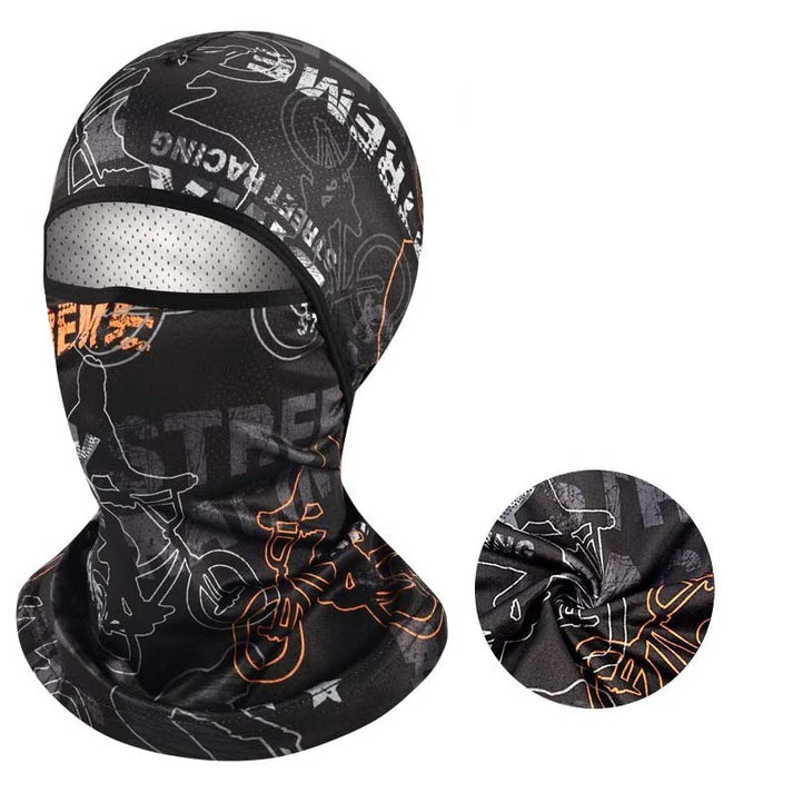 Summer Cycling Sun Mask – UV Protection, Dustproof & Breathable for Motorcycle & Outdoor Sports