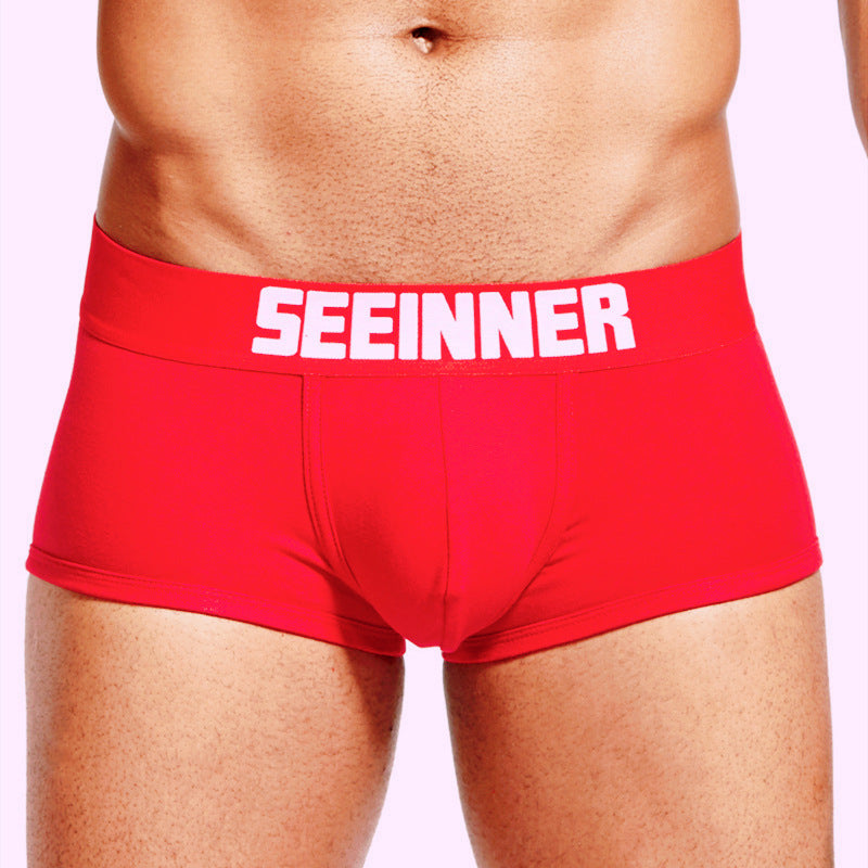 Men's Cotton Breathable Comfortable Stretch Boxer Shorts
