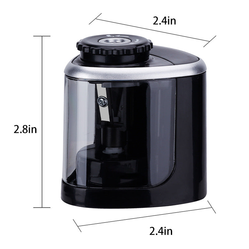 Sleek Electric Pencil Sharpener - Fast & Efficient Lead Sharpening