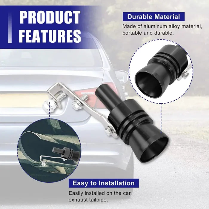 Turbo Sound Amplifier for Exhaust Pipes