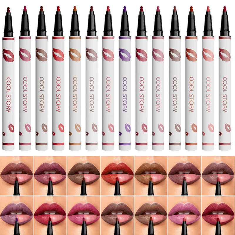 Multi-functional Matte Non-Transfer Long-Lasting Lip Color Pen