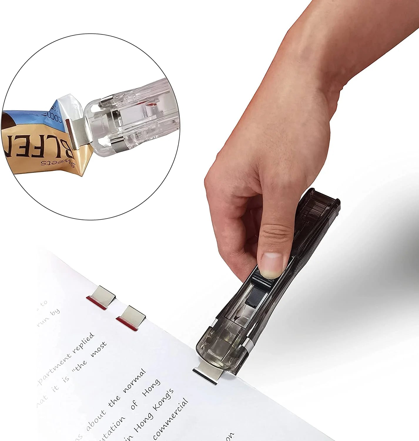 Reusable Creative Stapler – Won’t Damage Your Paper